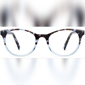 Warby Parker Tortoise and Blue Glasses